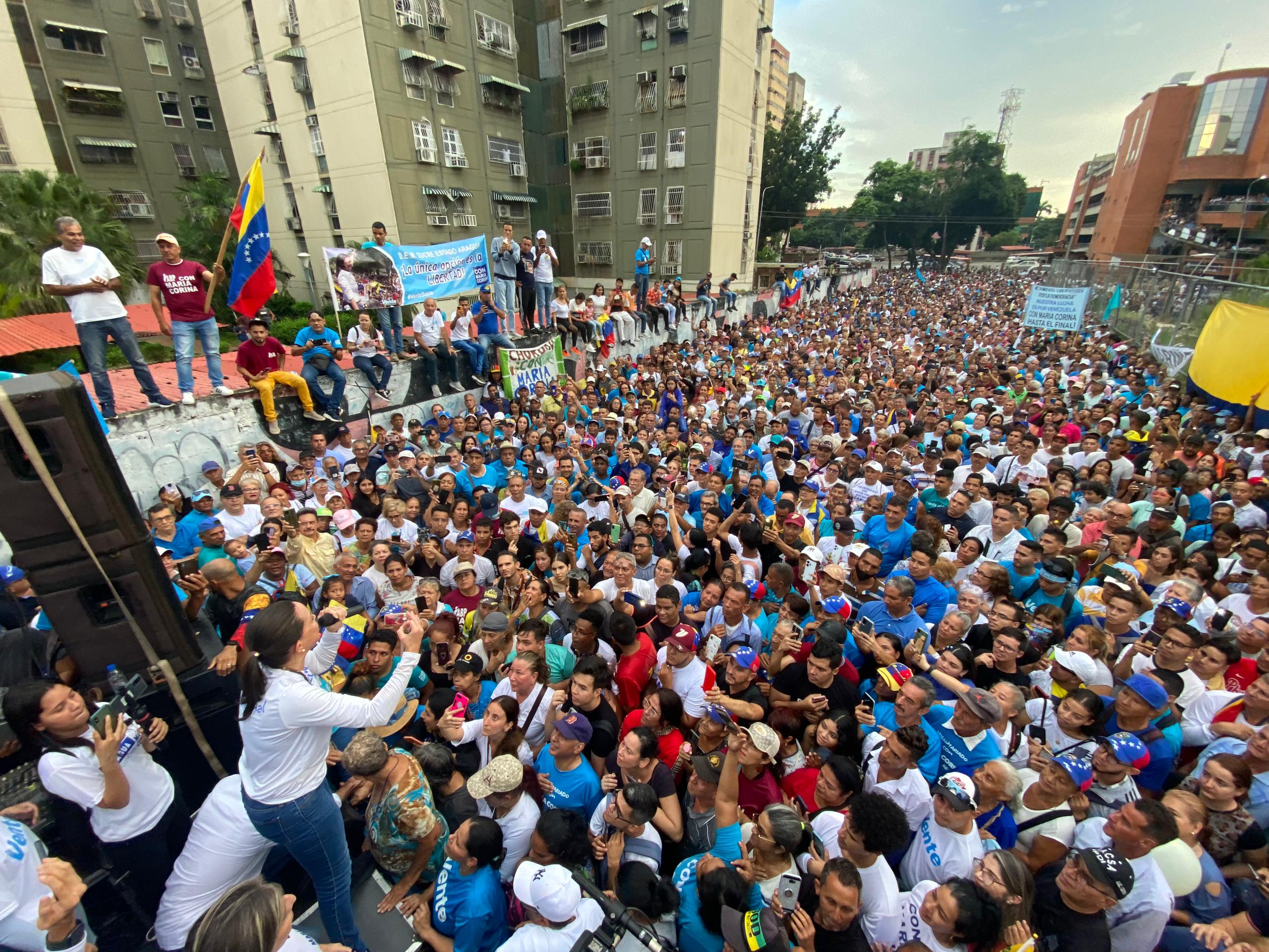 Mar A Corina En Maracay El De Octubre Nos Vamos A Encontrar En Las